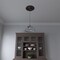 Ekena Millwork Berkshire PVC Ceiling Medallion (Canopies up to 5 3/4"), 13"OD x 3 1/2"ID x 3/4"P, Metallic Charcoal CMP13BECCH - alternate 10